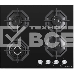 Газовая варочная панель Maunfeld EGHG.64.23CB/G, 4 конфорки, закаленное стекло, черный, фото16