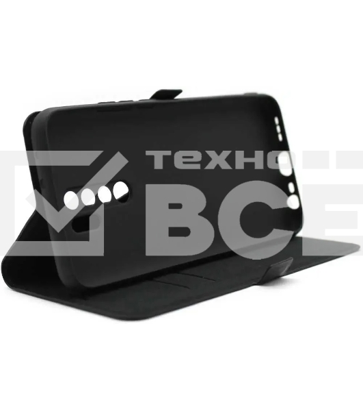 Чехол (флип-кейс) BORASCO для Xiaomi Redmi 9, черный