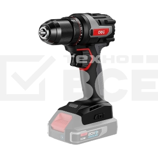 Дрель-шуруповерт Deli DE-DZ20-1, 20 В, 0 Ач, 50 Нм, бесщеточный