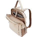 Рюкзак женский Piquadro Circle CA5566W92/BECU бежевый/кофейный кожа, фото3