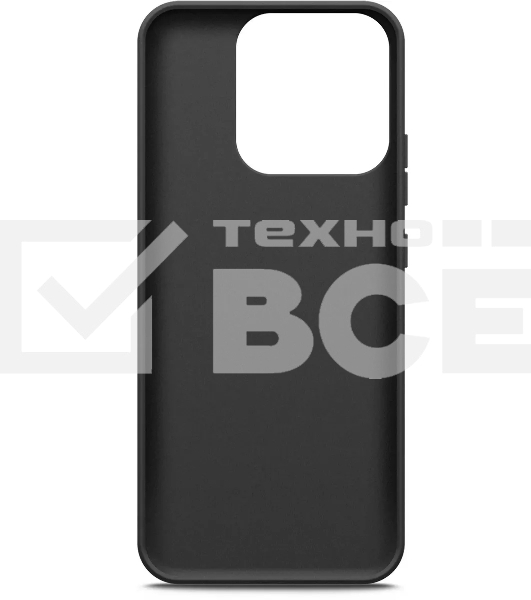 Чехол BoraSCO Silicone Case для Xiaomi Redmi 10A черный