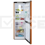 Холодильник Бирюса Б-T940NF оранжевый двухкамерный 210/130 л морозилка снизу, No Frost, фото2