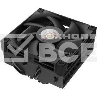 Кулер для процессора DEEPCOOL AN400 черный, 92 мм, алюминий/медь, 2950 об/мин, 23.2 дБ, 4 pin, 150 Вт, 52.5 мм