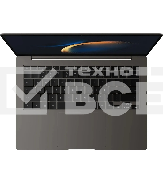 Ноутбук Samsung Galaxy Book 3 PRO NP940 i7-1360P 16Gb SSD 512Gb Intel Iris Xe Graphics 14 WQXGA AMOLED Cam 63Вт*ч Win11(ENG) KBD ENG Графит NP940XFG-KC4IN
