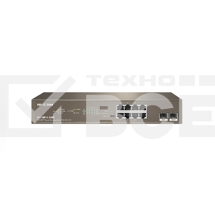 Неуправляемый коммутатор IP-COM G1110P-8-150W Ethernet 8GE+2SFP С 8-Портовым PoE
