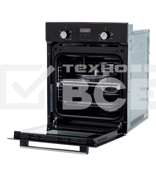 Электрический духовой шкаф Simfer B4EB56016, встраиваемый, черный