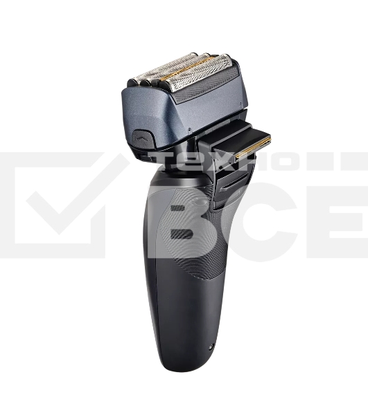 Бритва электрическая Polaris PMF 1016RC wet&dry 7D PROF 4+ Черный/Темно-синий