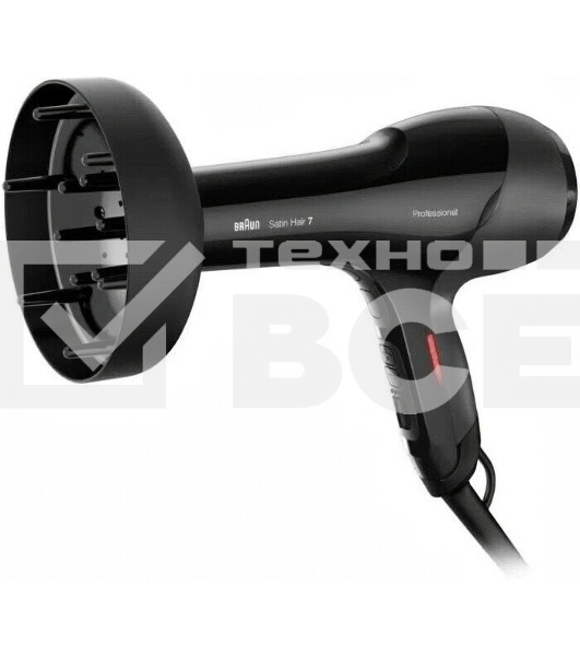 Фен Braun BRHD785E 2000Вт белый/черный