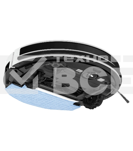 Робот-пылесос Coolfort CF-3204 белый, 2000 мАч Li-Ion, уборка влажная/сухая, пылесборник контейнер 0.4 л