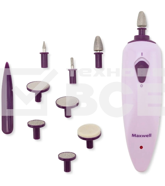 Аппарат для маникюра Maxwell MW-2601, розовый