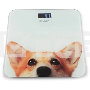 Весы напольные электронные Hyundai H-BS03671 макс.180кг белый
