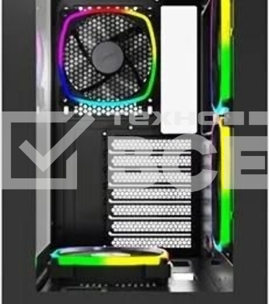 Компьютерный корпус Montech SKY TWO черный без БП ATX 3x140мм 2xUSB3.0 1xUSB3.1 audio bott PSU