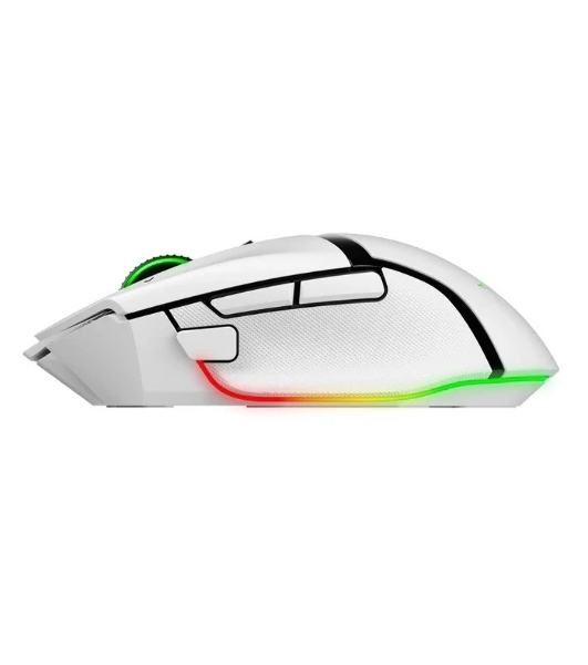 Мышь беспроводная/проводная Razer Basilisk V3 Pro 35K белый, 35000 dpi, радиоканал, Bluetooth, USB, кнопки - 11