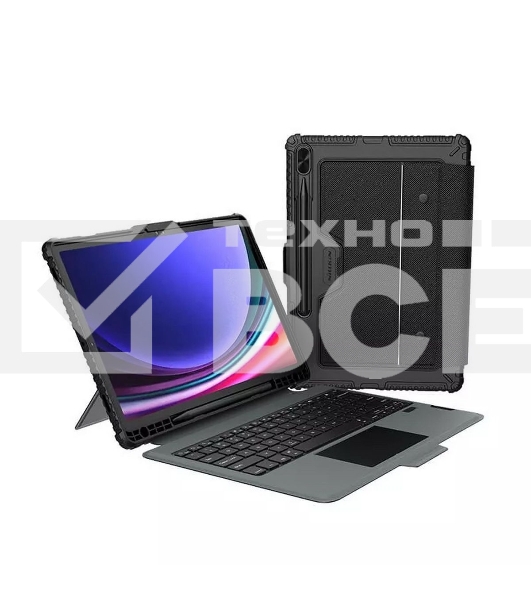 Чехол Bumper Combo Keyboard Case Backlit Version, Black, (SAM Tab S9+)