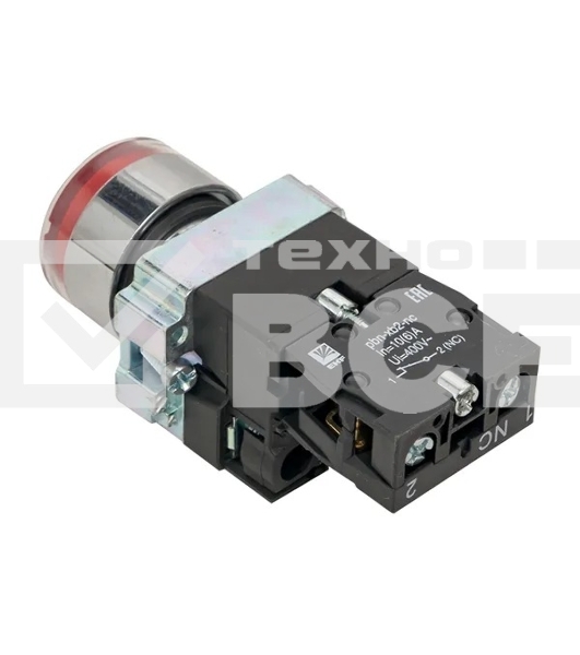 Кнопка BA42 с подсветкой 24В красн. NC PROxima EKF xb2-bw42-24