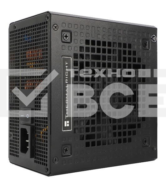 Блок питания Thermalright TR-TB550S, 550W 80+ Bronze (ATX, 3, Non-modular, 1x24(20+4)pin 550mm, 1xCPU*2 8(4+4)pin 600+150mm, 1xPCIe 8(6+2)pin 450mm, 1xSATA*3+MOLEX4pin*1 400+150+150+150mm, 1xSATA*2+MOLEX4pin*2 400+150+150+150mm, Active, 120x120mm, 150x140