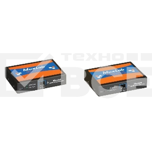 Комплект MuxLab 500460 приемник и передатчик HDMI /RS232, 4K/30 до 300м по оптоволоконному кабелю