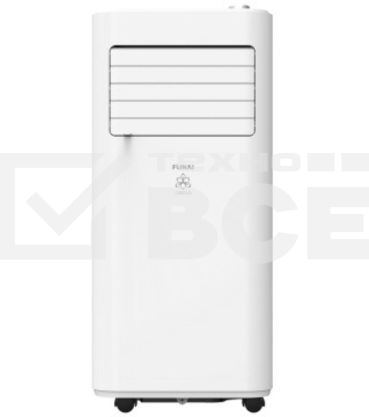 Кондиционер мобильный FUNAI CROCUS MAC-CS29CON01 9900 BTU, 20 м², 54 дБ, охлаждение, белый