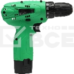 Дрель-шуруповерт аккумуляторная Zitrek Green 12-Li 063-4072, Аккумуляторная, 12В, 2 АКБ, Кейс, фото5