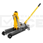 Домкрат гидравлический подкатной с фиксатором Denzel 2,5 т, 85-385 мм, фото2