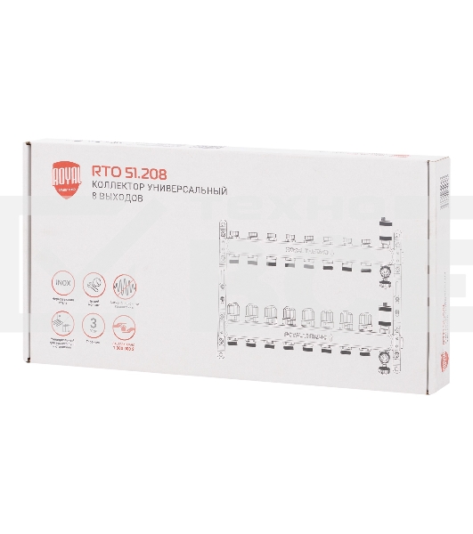 Коллектор Royal Thermo нерж. в сборе универсальный 1