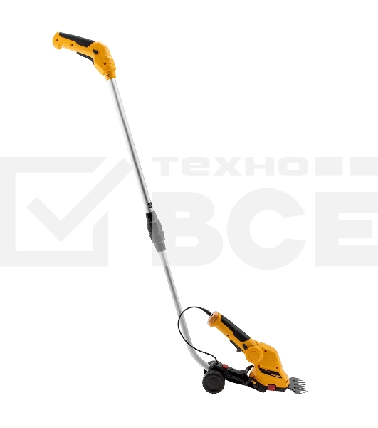 Ножницы-кусторез Denzel G801E с телескопической штангой аккумуляторные с акк. 7,2В Li-Ion 1,5 А·ч