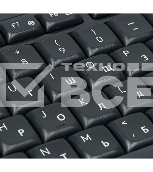 Комплект клавиатура+мышь Logitech MK540 беспроводной, USB, 1000 DPI, чёрный