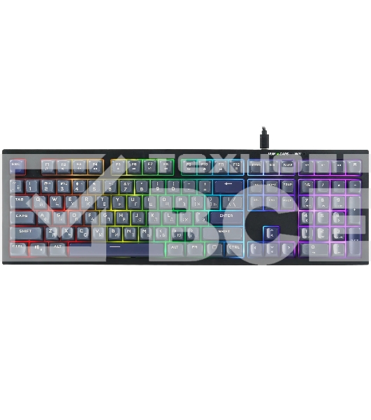 Клавиатура проводная Ritmix RKB-508BL Black