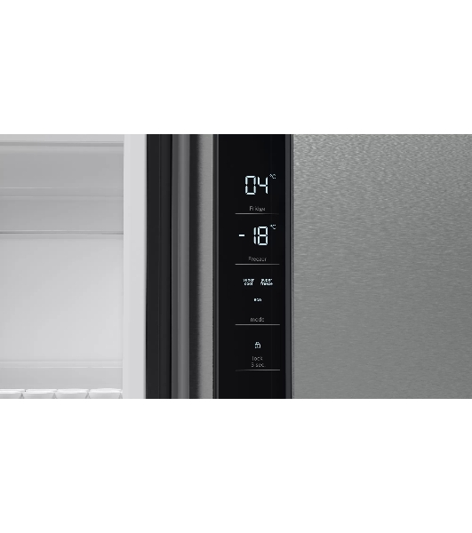 Холодильник Bosch KFN96VPEA серебристый трехкамерный 405/200л морозилка снизу, No Frost, Side by Side