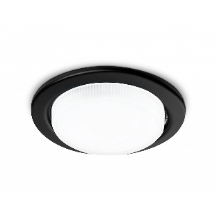Встраиваемый точечный светильник Ambrella light G101 BK черный GX53