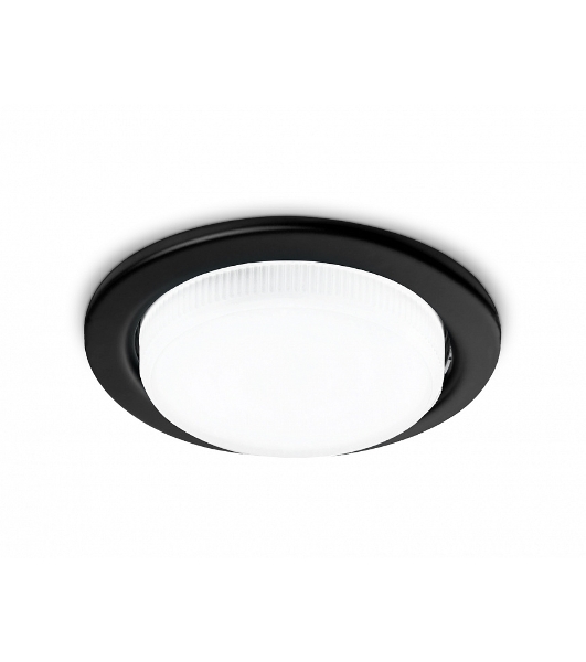 Встраиваемый точечный светильник Ambrella light G101 BK черный GX53