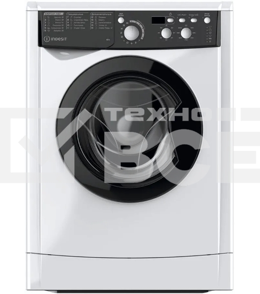 Стиральная машина Indesit MyTime EWUD 4105 BK CIS белый, загрузка фронтальная 4 кг, 1000 об/мин., класс: А