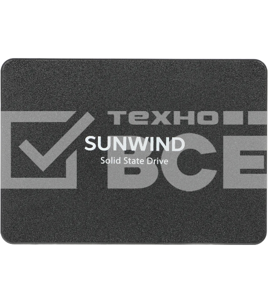 Накопитель SSD SunWind ST3 SWSSD512GS2T, 512Gb, SATA III, 2.5