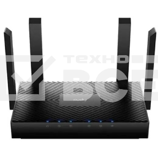 Роутер Cudy WR3000 AX3000 10/100BASE-TX/Wi-Fi черный