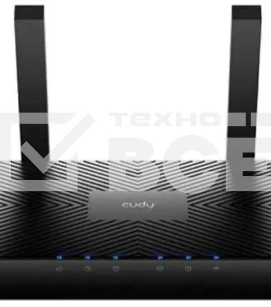 Роутер Cudy WR3000 AX3000 10/100BASE-TX/Wi-Fi черный