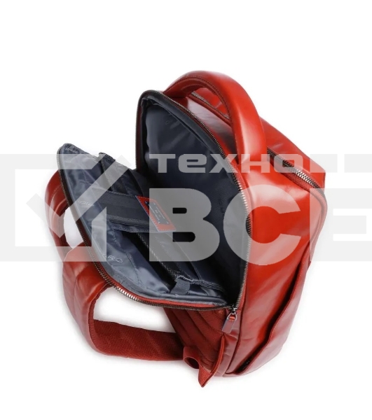 Рюкзак мужской Piquadro Blue Square CA6591B2/CU4, кожа, табачный