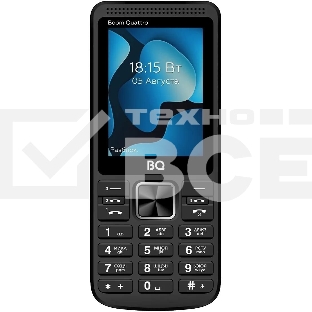 Мобильный телефон BQ 2455 Boom Quattro черный