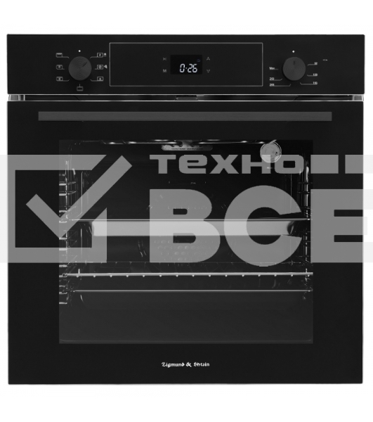 Духовой шкаф электрический Zigmund & Shtain E 158 B чёрный