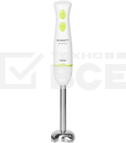 Блендер погружной Scarlett SC-HB42F67, 700Вт белый