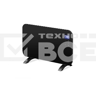 Конвектор Neoclima AURA-1500B черный, 1500 Вт, 20 м2, электронный термостат, Wi-Fi