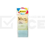 Блок самоклеящийся бумажный Silwerhof 38x51мм, 100 листов, 75 г/м2, пастель, ассорти, европодвес (упаковка: 3шт), фото 1