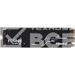 Накопитель SSD Kingston 512Gb M.2 KC3000 <SKC3000S/512G> (PCI-E 4.0 x4, up to 7000/3900Mbs, 3D TLC, NVMe, 400TbW, Phison E18, 22х80мм, LP heatsink), фото 1
