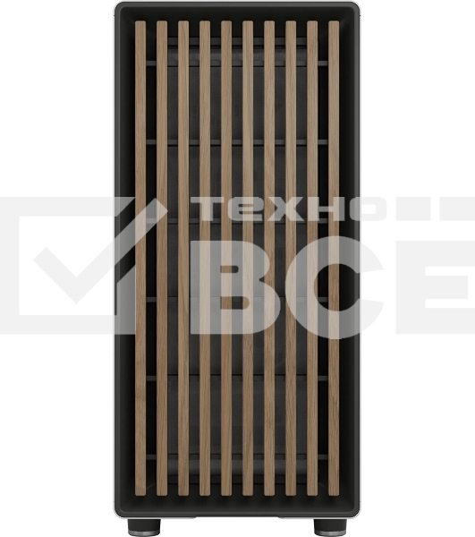 Компьютерный корпус Fractal Design North Chalk белый без БП mATX 3x120мм 2xUSB 3.0 1xUSB3.1 audio bott PSU