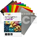 Картон цветной Silwerhof мелованный, 10л. 10цв. A4 Create 240г/м2 папка, фото3