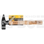 Молоток слесарный Denzel 600 г, кованый квадратный боек, буковая рукоятка, фото7