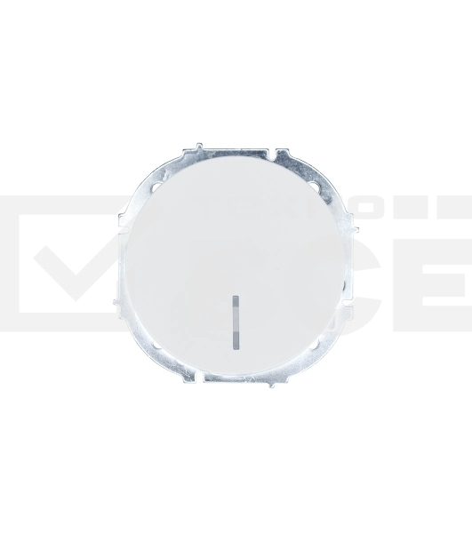 Выключатель 1-кл. СП OSEN 10А IP20 с подсветкой механизм бел. LEZARD 743-0288-111