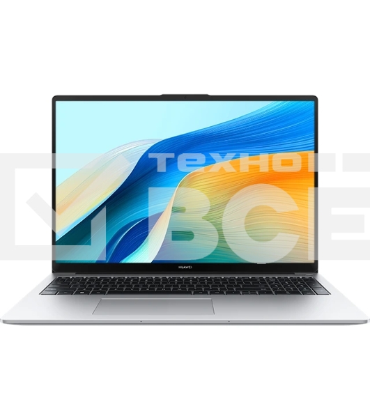 Ноутбук Huawei MateBook D 16 MCLG-X MitchellG-W5611D Core i5 13420H 16Gb SSD1Tb Intel UHD Graphics 16' IPS (1920x1200) без ОС silver WiFi BT Cam (53014MUA)