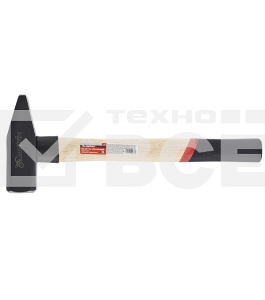 Молоток слесарный Matrix 1500 г, квадратный боек, деревянная рукоятка