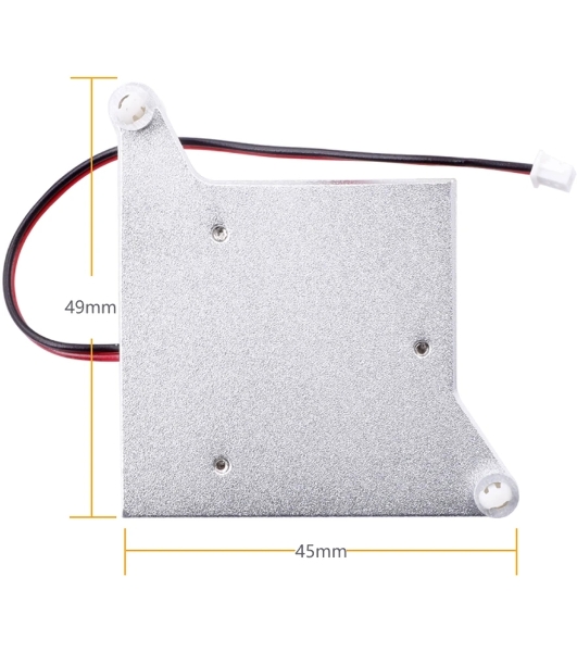 Универсальный радиатор с вентилятором охлаждения Orange Pi Cooling Fan OrangePi 5 Plus_v1.3.2 (для Orange Pi 5 Plus, OrangePi 5_v1.3.2)