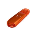 Флешка USB Maxvi P1 orange (FD8GBUSB20C10P1), 8GB, USB 2.0, R/W 15/5, оранжевый, фото 1